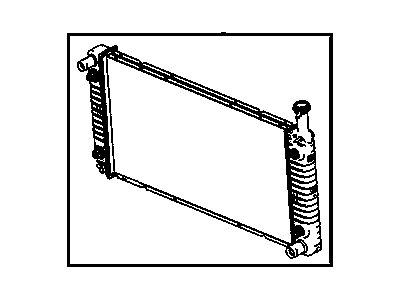 GM 25912002 Radiator Assembly