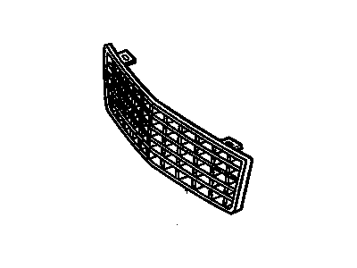 GM 20721709 Grille, Radiator W/O Emblem *Argent