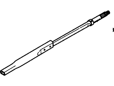 1992 Oldsmobile Achieva Steering Shaft - 26013967