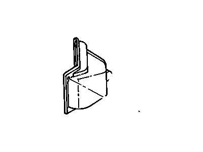 GM 52458960 Case,Heater & A/C Evap Core Cover