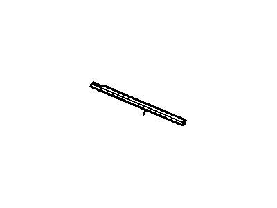 2005 Cadillac SRX Door Seal - 25804697