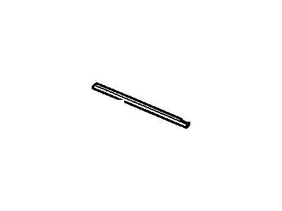 2005 Cadillac SRX Door Seal - 25804695