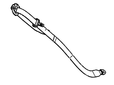 2005 Chevrolet Cobalt Seat Belt - 89026262