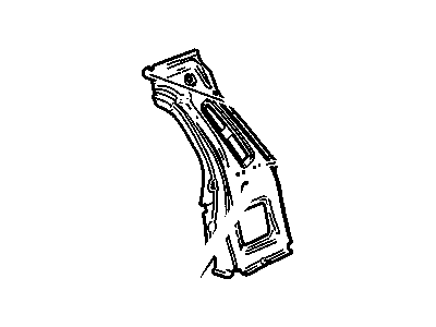 GM 25800941 Reinforcement, Back Body Pillar Inner Panel