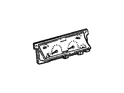 GM 16161144 Instrument Panel Gage CLUSTER