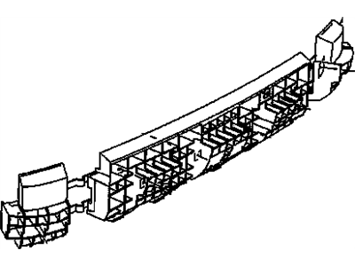 GM 21108244 Absorber,Rear Bumper Fascia