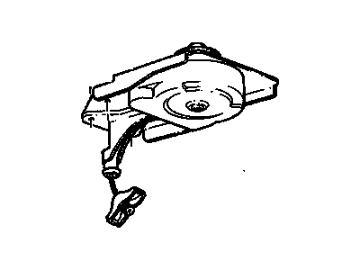 GM 15255145 Hoist Assembly, Spare Wheel