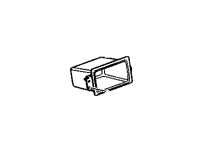 GM 15010659 Compartment Assembly, Instrument Panel (W/O Door) *Graphite
