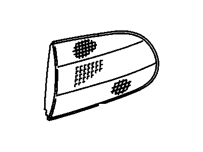 1997 Chevrolet Prizm Back Up Light - 94852416