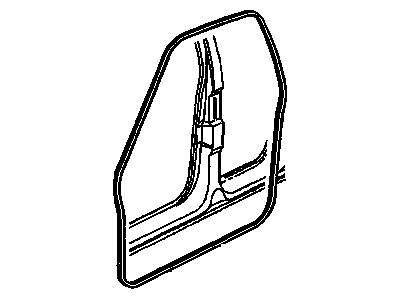 GMC Typhoon Door Seal - 15564648