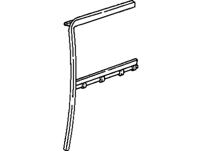 GM 15683142 Weatherstrip,Rear Side Door Window