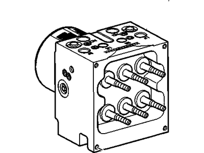 Pontiac G6 ABS Control Module - 25818716