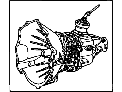 GM 15067321 Transmission Assembly, Man (Nv3500)