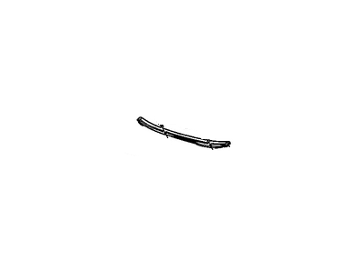 GM 20687869 Molding, Reveal Windshield Lower *Black