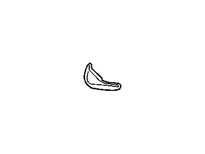 15250346 GM Handle Assembly, Passenger Seat Reclining *Ebony Illustration 1 of 1