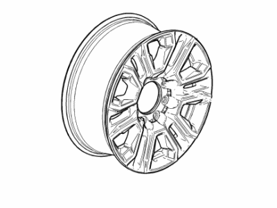 GMC Sierra Spare Wheel - 84428945