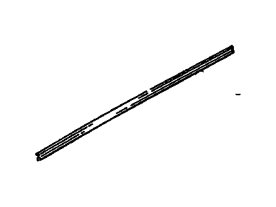 GM 20680560 Molding, Front Fender Transfer Finish