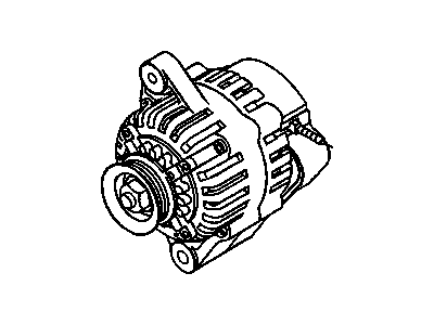 GM 19134103 Reman Alternator (Nippondenso If 70 Amps)