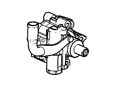 2011 Cadillac SRX Power Steering Pump - 13574902