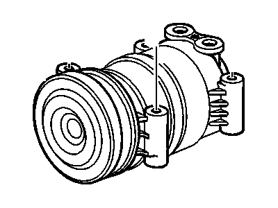 GM 89019367 Air Conditioner Compressor Assembly