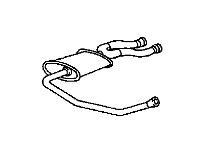 Oldsmobile Achieva Muffler - 22552917