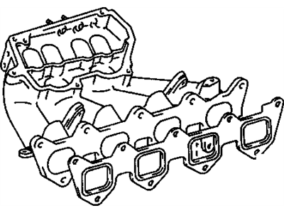 GM 94853678 Gasket,Lower Intake Manifold