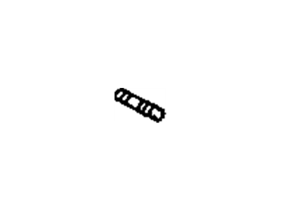 GM 94850082 Stud, (A)&(B)(M10X1.25X28)