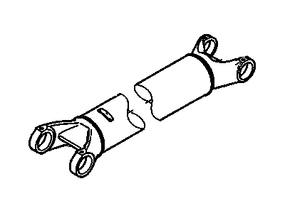2002 GMC Sonoma Drive Shaft - 15036997