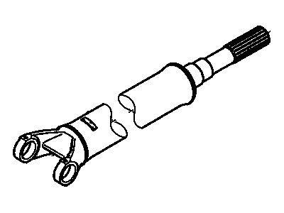 2002 GMC Sonoma Drive Shaft - 15043840