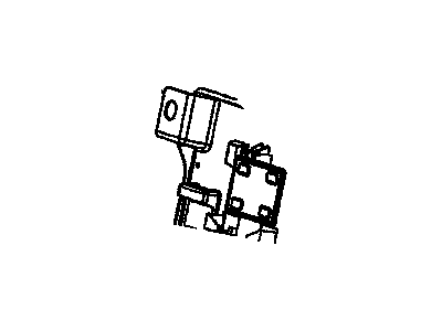 GM 25674286 BRACKET, Main Wiring Junction and Fuse Block