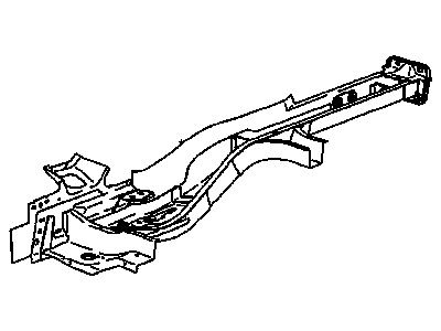 GM 21124522 Rail Asm,Underbody Rear Side,RH