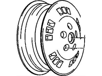 GM 25527407 Wheel Rim,14X6