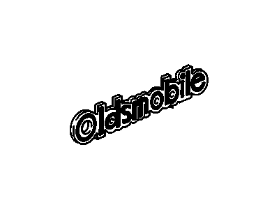 1992 Oldsmobile Bravada Emblem - 15657504