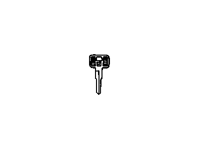 GM 94843836 Key,Ignition(Uncoded)