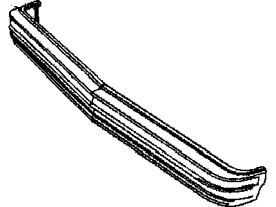 GM 14021402 Bar,Front Bumper Imp