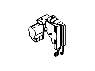 GM 96229552 Front Side Door Lock Actuator Assembly