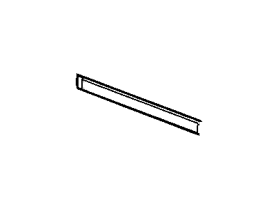 2010 GMC Yukon Door Moldings - 15950534