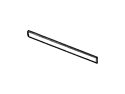 GM 22760306 Molding Kit, Front Side Door Center *Service Primer