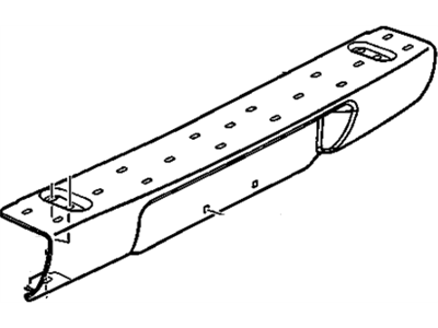 GM 15978971 Bar Assembly, Rear Bumper Imp