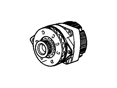 GM 19151887 Reman Alternator (Delco 17Si 120 Amps)