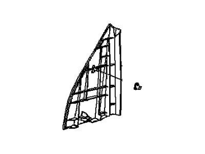 Chevrolet Aveo Mirror Cover - 96406141