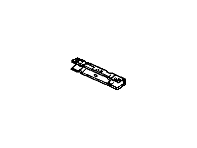 GM 25523442 Extension, Rear Bumper Imp Bar (Center)