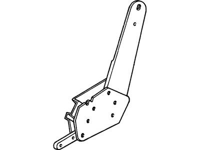 GM 16608834 BRACKET, Front Seat Back Reclining