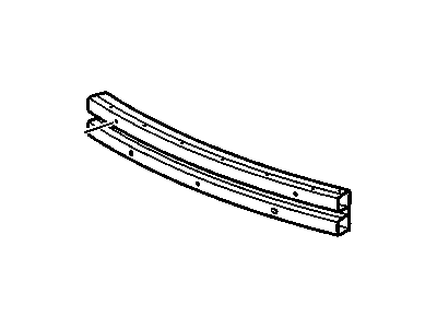 GM 15850951 Bar Assembly, Rear Bumper Imp