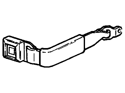 2002 Chevrolet S10 Seat Belt - 12470302
