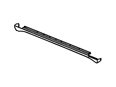 GM 15869285 Molding Assembly, Rocker Panel *Charcoal
