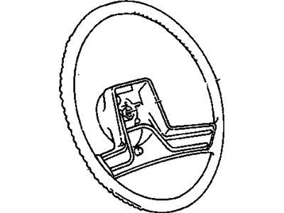 GM 26028128 Steering Wheel Assembly