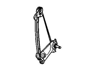 Oldsmobile Window Regulator - 15247460