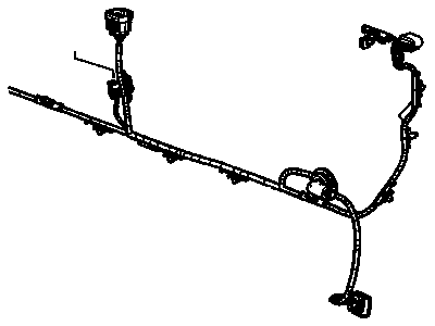 GM 15145894 Harness Assembly, Folding Rear Panel