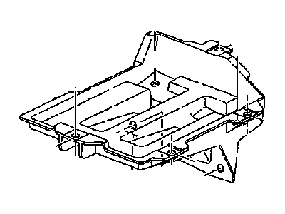 GM 21127101 Nut,Battery Tray Support
